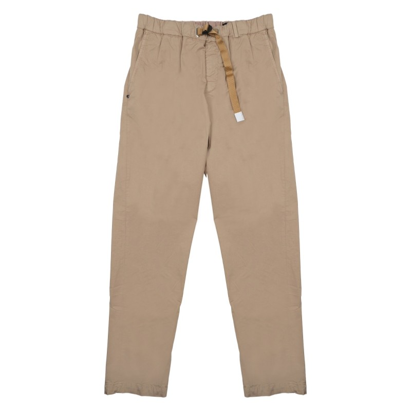 PANTALONE IN COTONE CON CINTURA