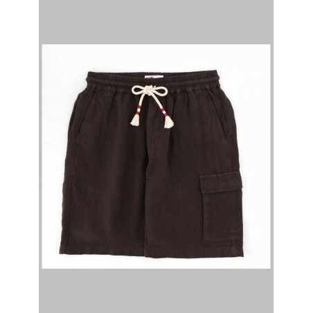 SHORTS IN LINO CON COULISSE