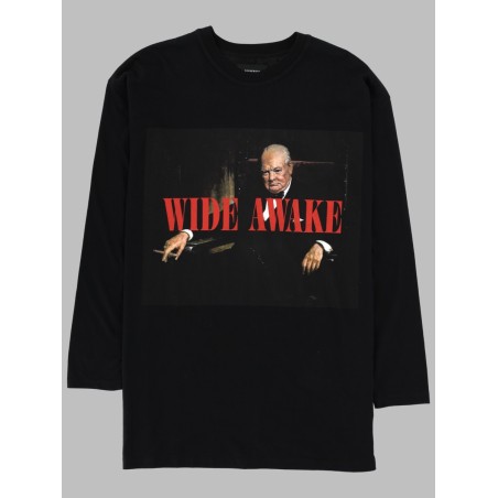 T-SHIRT "CHURCHILL" A MANICA LUNGA