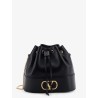 VLogo Signature Leather Bucket Bag