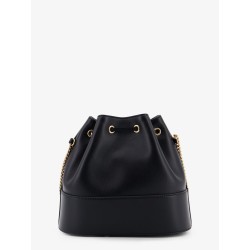 VLogo Signature Leather Bucket Bag