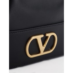 VLogo Signature Leather Bucket Bag