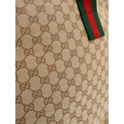 GG fabric shopping bag with Nastro Web handle detail