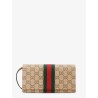 GG fabric shoulder bag with Nastro Web detail