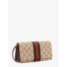 GG fabric shoulder bag with Nastro Web detail