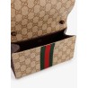 GG fabric shoulder bag with Nastro Web detail