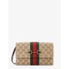 Gucci Horsebit Web GG fabric wallet
