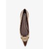 Savoy GG fabric ballerinas with stud detail