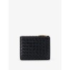 Bi-fold Intrecciato wallet with zip