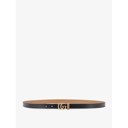 Reversible leather belt