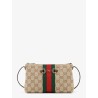GG fabric crossbody with Nastro Web detail on the front