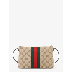 GG fabric crossbody with Nastro Web detail on the front