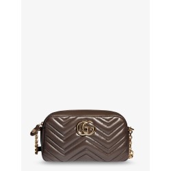 GG Marmont Camera bag leather crossbody bag with chevron stitching