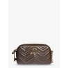 GG Marmont Camera bag leather crossbody bag with chevron stitching