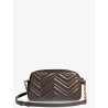 GG Marmont Camera bag leather crossbody bag with chevron stitching