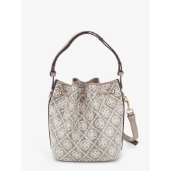 T Monogram coated canvas bucket bag