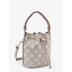 T Monogram coated canvas bucket bag