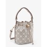 T Monogram coated canvas bucket bag
