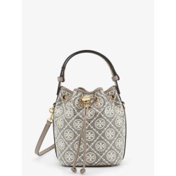 T Monogram coated canvas bucket bag