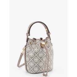 T Monogram coated canvas bucket bag