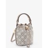 T Monogram coated canvas bucket bag