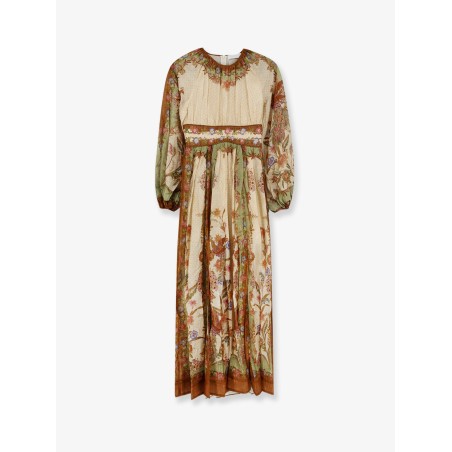 Indra cotton and silk dress