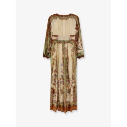 Indra cotton and silk dress