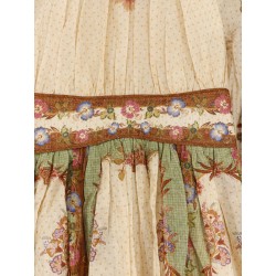 Indra cotton and silk dress