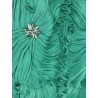 Lurex georgette long dress