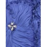 Lurex georgette long dress