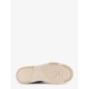 Leather and suede Low-top Re-Web sneakers with GG Supreme fabric inserts