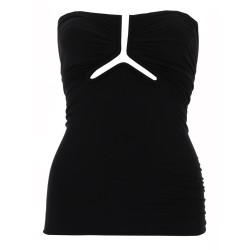 "ALANNAH PRONG BUSTIER" TOP