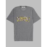 T-SHIRT CON LOGO CON PAILLETTES