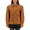 OVERSIZED LEATHER JACKET