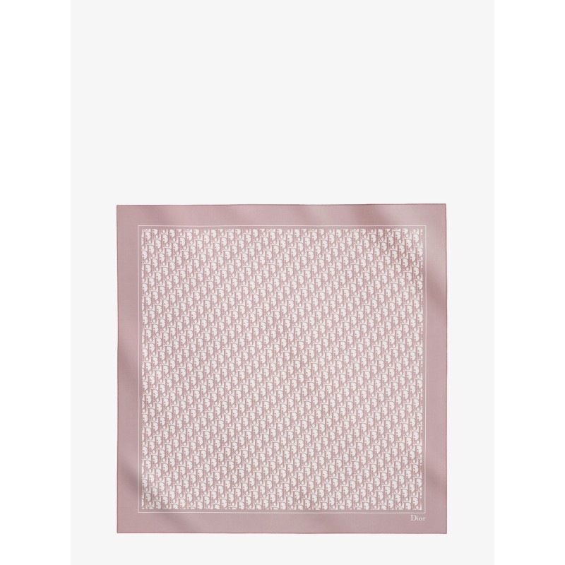 Dior Oblique 90 silk scarf