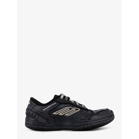 Hamptons Worn-Out low-top leather sneakers