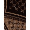 GG wool jacquard scarf