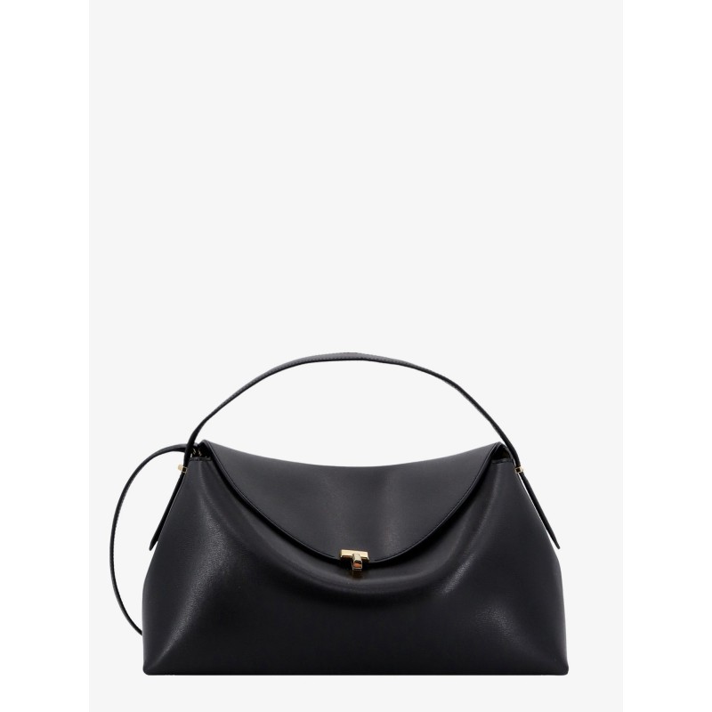 T-Lock leather crossbody bag
