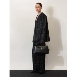 T-Lock leather crossbody bag