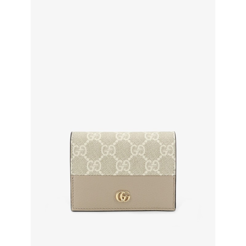 GG Marmont bicolor leather wallet