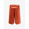 Cotton blend bermuda shorts