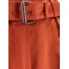 Cotton blend bermuda shorts