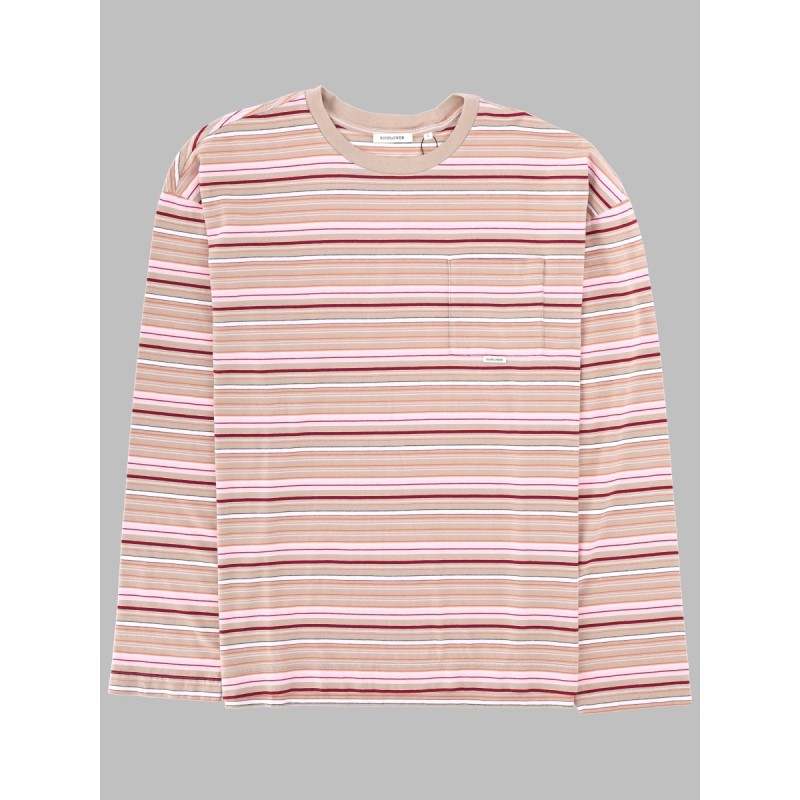 T-SHIRT A MANICA LUNGA IN COTONE