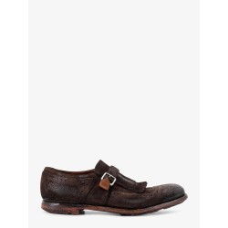 Shanghai loafers in vintage-effect suede