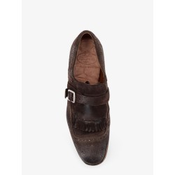 Shanghai loafers in vintage-effect suede