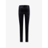 Slim Fit black denim trousers