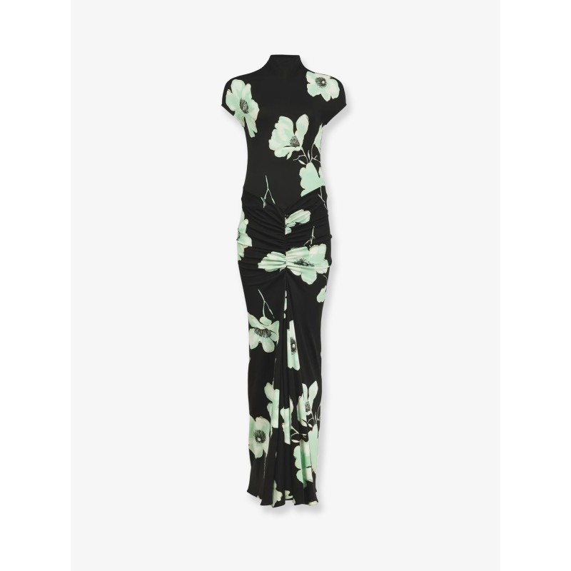 Viscose dress with Sakura print