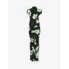 Viscose dress with Sakura print