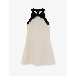 Mini dress with bow detail