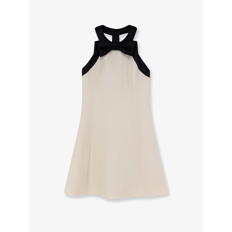 Mini dress with bow detail